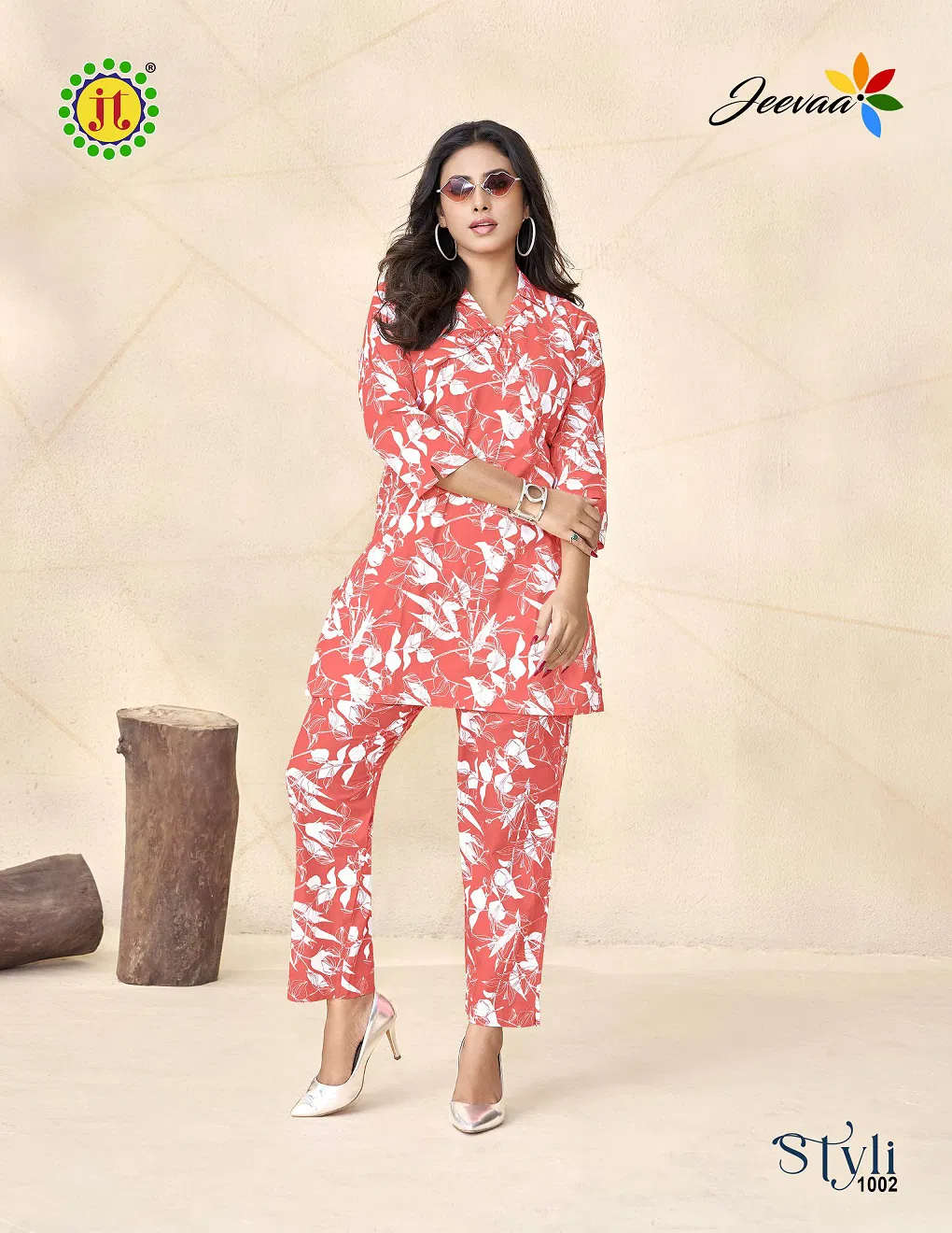 Styli Vol 1 By Jt Cotton Printed Wholesale Western Co Ord Set In India

